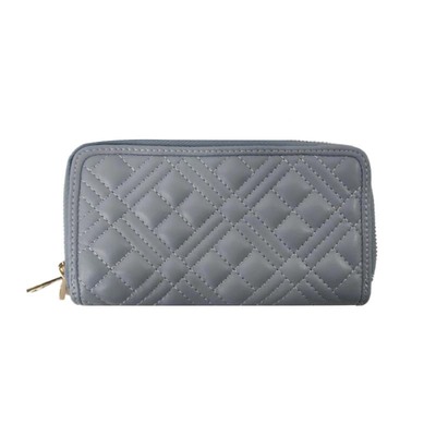 Zip Quilted Wallet
