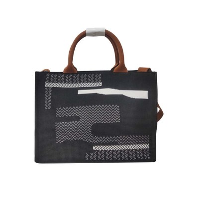 Black Flyknit Cross Shoulder Bag