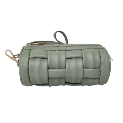 Green Mini Braided Cross bag
