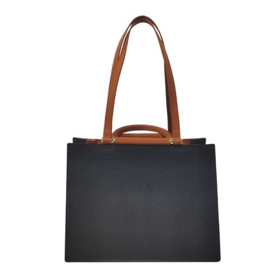 Black Flyknit Shuttle Letters Dual-use Bag