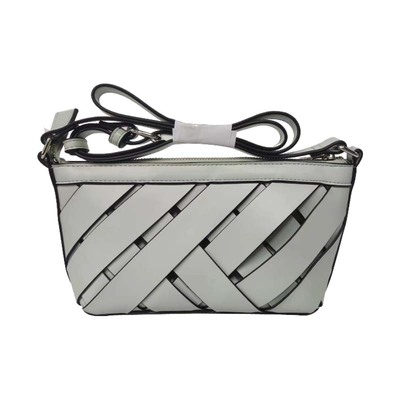 Green Big Braided Cross Bag