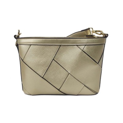 Gold Braided In Inclined Cross Bag